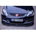 Накладка сплиттер на передний бампер на Honda Civic VII Type R / Type S